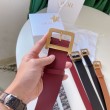 Qualità superiore replica Cintura Dior Diorquake 55MM Rossa