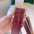 Qualità superiore replica Cintura Dior Diorquake 55MM Rossa