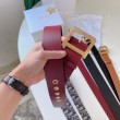 Qualità superiore replica Cintura Dior Diorquake 55MM Rossa