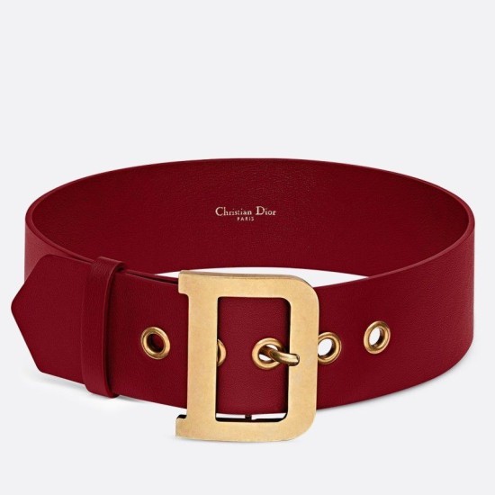 Qualità superiore replica Cintura Dior Diorquake 55MM Rossa