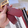 Qualità superiore replica Cintura Dior Diorquake 55MM Rossa