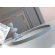 Qualità superiore replica Cintura Dior Saddle 20MM Grigia