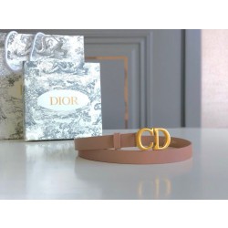 Qualità superiore replica Cintura Dior Saddle 20MM Pelle di vitello Nude