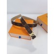 Qualità superiore replica Cintura reversibile LV LV con iniziali 30 mm M0646V Tela monogramma