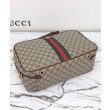Custodia per scarpe Gucci Savoy 752587 Caffè scuro