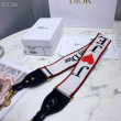 falso Tracolla Christian Dior con motivo Je t'aime multicolore falso Tracolla Christian Dior con motivo Je t'aime multicolore