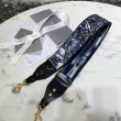 falso Tracolla Dior con anello in ricamo palme Dior blu falso Tracolla Dior con anello in ricamo palme Dior blu