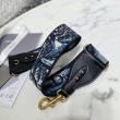 falso Tracolla Dior con anello in ricamo palme Dior blu falso Tracolla Dior con anello in ricamo palme Dior blu