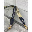 falso Tracolla Dior con Anello Ricamo Obliquo Blu falso Tracolla Dior con Anello Ricamo Obliquo Blu