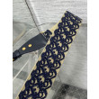 falso Tracolla Dior con Anello Ricamo Obliquo Blu falso Tracolla Dior con Anello Ricamo Obliquo Blu