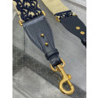 falso Tracolla Dior con Anello Ricamo Obliquo Blu falso Tracolla Dior con Anello Ricamo Obliquo Blu