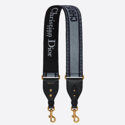 falso Tracolla Dior Denim Christian Dior Blu