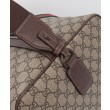 Gucci Borsone Grande Con Web 758664 Caffè Scuro
