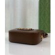 Gucci Horsebit 1955 Evolve Borsa a tracolla piccola 760196 Caffè