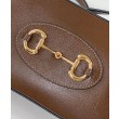 Gucci Horsebit 1955 Evolve Borsa a tracolla piccola 760196 Caffè
