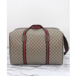 Gucci Maxi Borsone Con Web 760152 Caffè Scuro