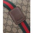 Gucci Maxi Borsone Con Web 760152 Caffè Scuro