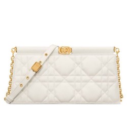Miglior Prezzo Pochette Christian Dior Caro Colle Noire con borsa a catena Replica