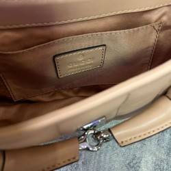 Sito Replica Borsa a tracolla piccola Gucci Horsebit Chain 764339 Albicocca imitazioni Miglior Prezzo Borsa a tracolla piccola Gucci Horsebit Chain 764339 Albicocca Replica