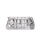 Miglior Prezzo Borsa a tracolla piccola Gucci Horsebit Chain 764339 Argento Replica