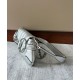 Miglior Prezzo Borsa a tracolla piccola Gucci Horsebit Chain 764339 Argento Replica