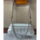 Miglior Prezzo Borsa a tracolla piccola Gucci Horsebit Chain 764339 Argento Replica