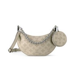 Louis Vuitton Baia PM M22820 Accattivante borsa a mezzaluna albicocca