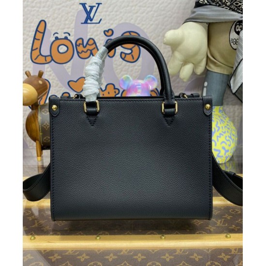 Miglior Prezzo Bora Pari all'originale replica tote Louis Vuitton Lock & Go M22311 Nera Replica
