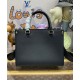 Miglior Prezzo Bora Pari all'originale replica tote Louis Vuitton Lock & Go M22311 Nera Replica