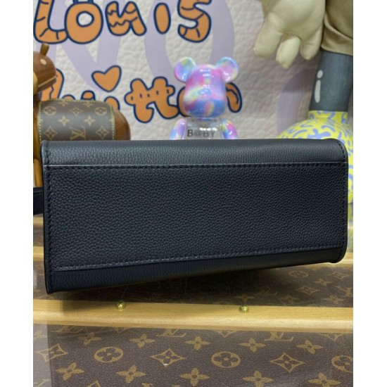 Miglior Prezzo Bora Pari all'originale replica tote Louis Vuitton Lock & Go M22311 Nera Replica