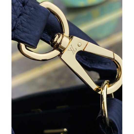 Miglior Prezzo Bora Pari all'originale replica tote Louis Vuitton Lock & Go M22311 Nera Replica