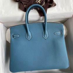 Sito Replica Borsa Hermes Birkin 25 Retourne Blu Jean Clemence imitazioni Miglior Prezzo Borsa Hermes Birkin 25 Retourne Blu Jean Clemence Replica