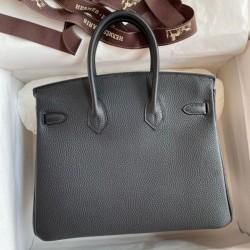 Sito Replica Borsa Hermes Birkin 25 Retourne fatta a mano nera Clemence imitazioni Miglior Prezzo Borsa Hermes Birkin 25 Retourne fatta a mano nera Clemence Replica