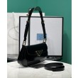 Imitazione Borse Replica Alta Qualità a tracolla Prada in pelle spazzolata 1BD345 Nera