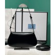 Imitazione Borse Replica Alta Qualità a tracolla Prada in pelle spazzolata 1BD345 Nera