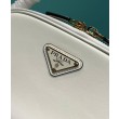 Imitazione Prada Odette Miniborsa in pelle 1BH203 Crema