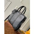 LV Porte-Documents Voyage PM in tela Damier Graphite N40445