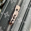LV Porte-Documents Voyage PM in tela monogramma Eclipse M46457