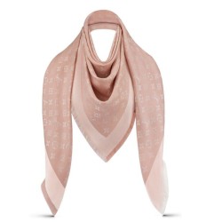 Scialle monogramma Louis Vuitton M72046 Rosa