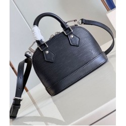 Borsa Louis Vuitton Alma Nano M81945 Epi Nera Borsa Louis Vuitton Alma Nano M81945 Epi Nera