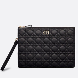 Pochette Dior Caro Daily grande nera
