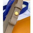 Qualità superiore replica Portafoglio LV con catena Borsa Ivy M82211 Grigio