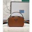 Prada Odette Miniborsa in pelle 1BH203 Caffè