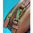 Prada Odette Miniborsa in pelle 1BH203 Caffè