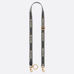 Miglior Prezzo falso Micro tracolla regolabile Dior Blu Replica