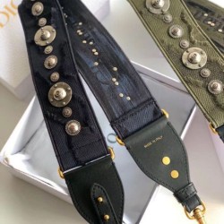 Sito Replica falso Tracolla Dior Tela ricamata mimetica blu imitazioni Miglior Prezzo falso Tracolla Dior Tela ricamata mimetica blu Replica