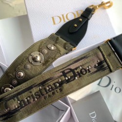 Sito Replica falso Tracolla Dior Camouflage Tela ricamata Verde imitazioni Miglior Prezzo falso Tracolla Dior Camouflage Tela ricamata Verde Replica