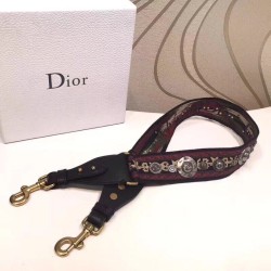 falso Cinturino Dior Canvas di ispirazione bohémien rosso falso Cinturino Dior Canvas di ispirazione bohémien rosso