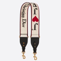 Miglior Prezzo falso Tracolla Christian Dior con motivo Je t'aime multicolore Replica