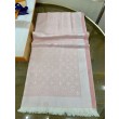 Scialle monogramma LV M72046 Rosa